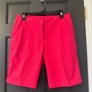 Women's Pink Puma Golf Shorts